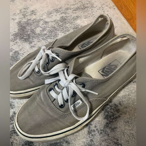 Grey canvas vans - Picture 2 of 5